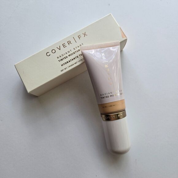 Cover FX Radiant Start Tinter Moisturizer Dewy Light Coverage Full Size NIB - Picture 6 of 10